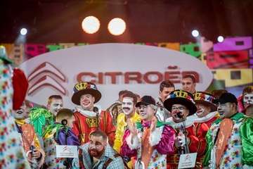 Final del concurso de murgas del Carnaval capitalino de 2019 (Foto TA)